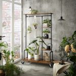 colgador de ropa metalico con ruedas 4 jpg