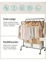 colgador de ropa portatil con ruedas 4 jpg
