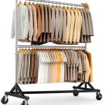Colgador ropa con ruedas