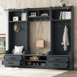 muebles de entrada con perchero 2 jpg