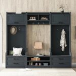 muebles de entrada con perchero 3 jpg