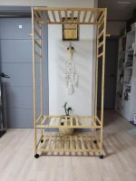 perchero con ruedas de madera 2 jpg