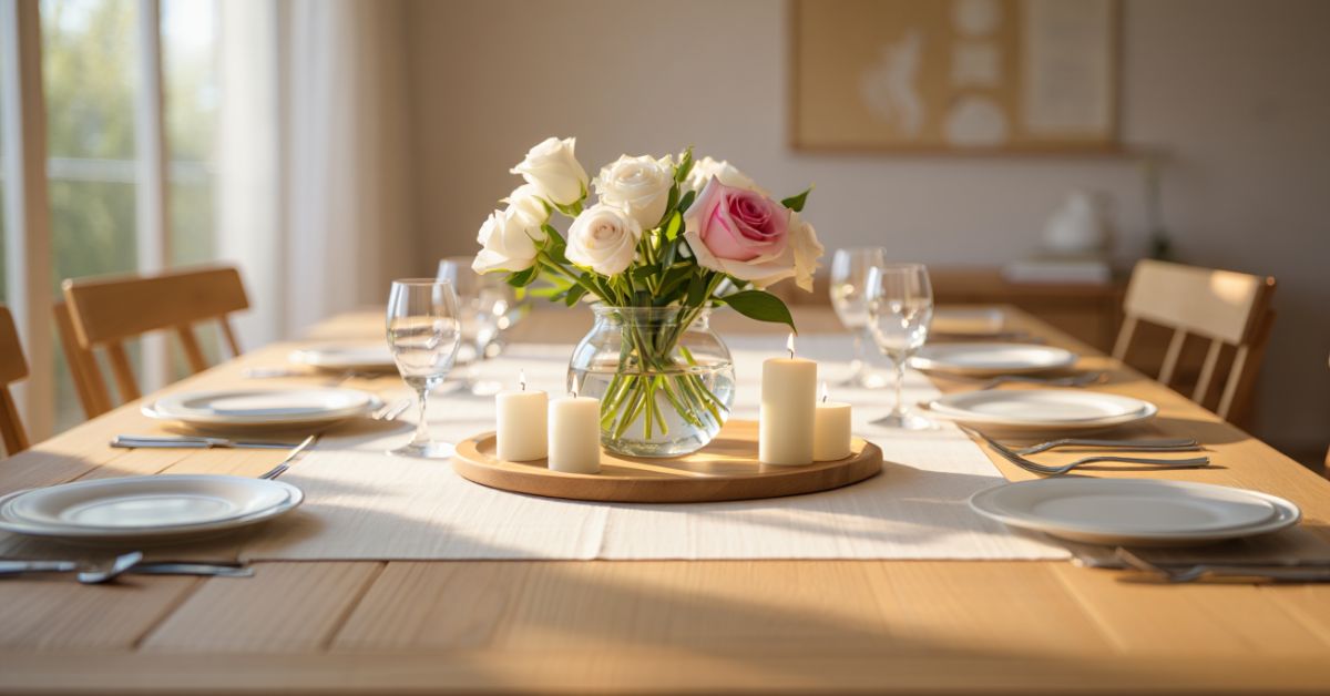 Cómo Decorar la Mesa del Comedor