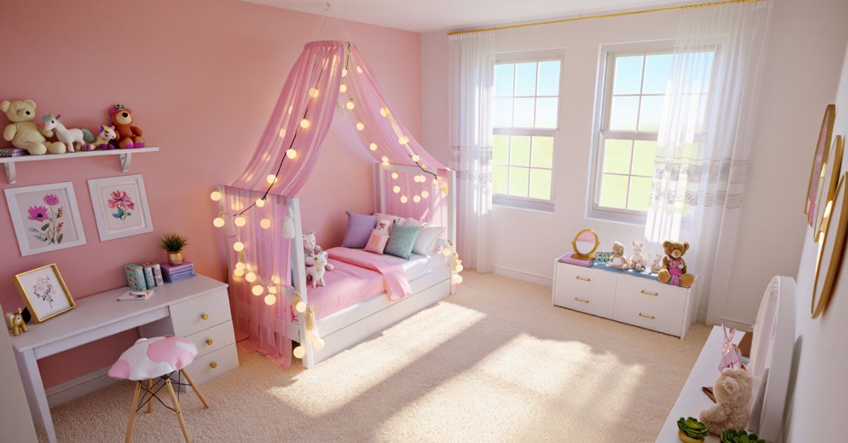 Cómo decorar habitaciones para niñas