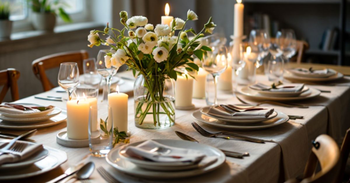 Cómo decorar una mesa de navidad