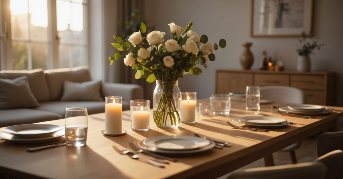 Cómo decorar una mesa de salón