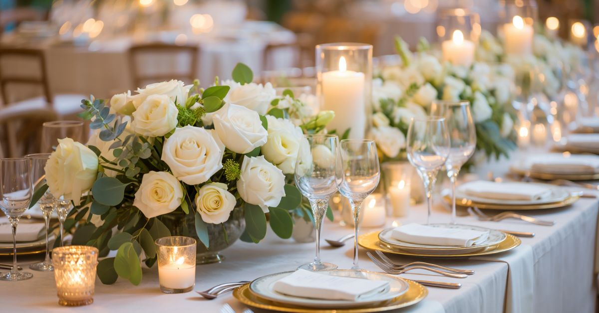 Cómo decorar una mesa para una boda