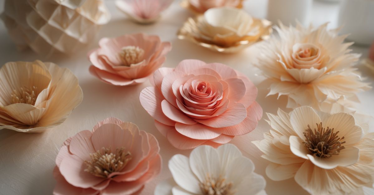 Cómo hacer flores para decoración