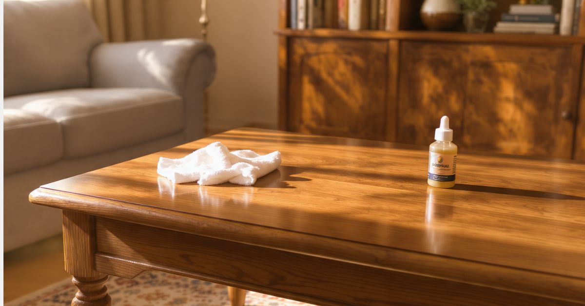Cómo limpiar muebles de madera