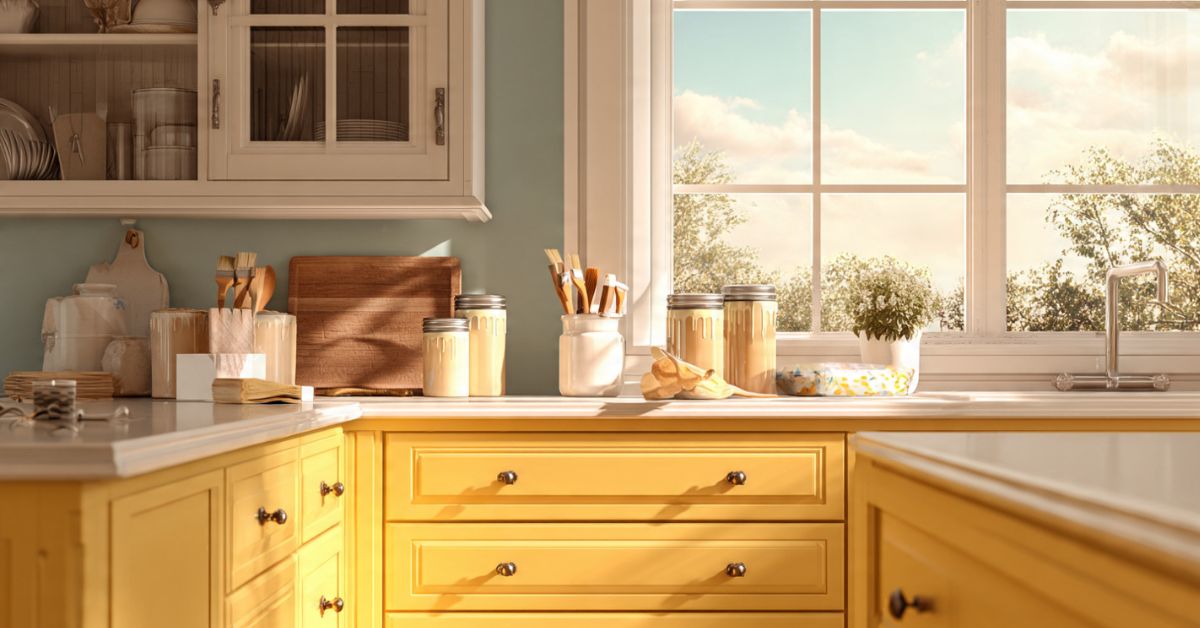 Cómo pintar muebles de cocina