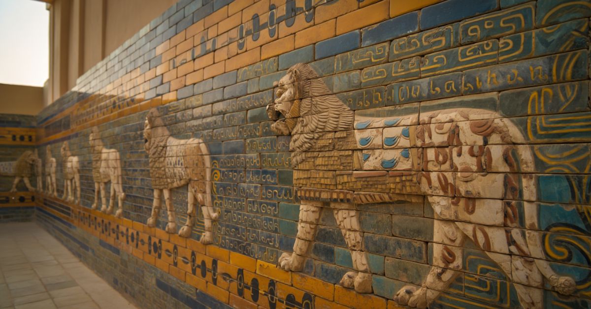 Cómo se decoraban las paredes de los templos en Mesopotamia