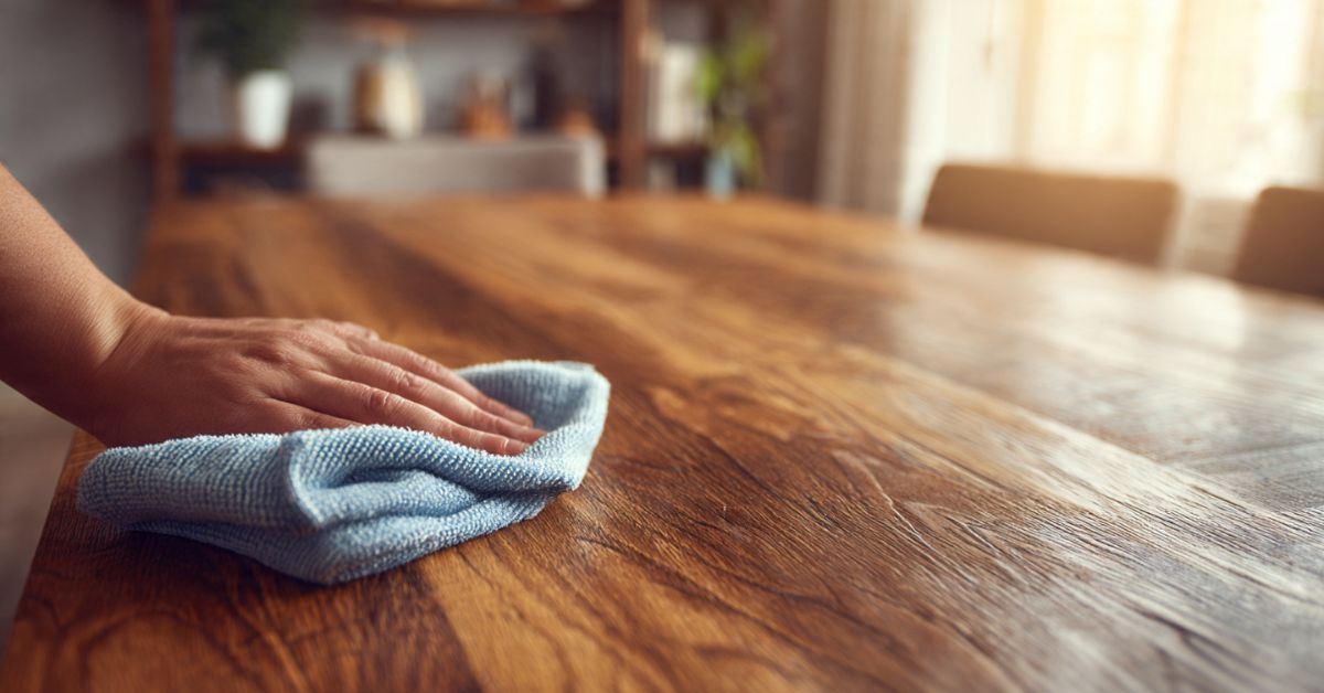 Con qué limpiar la madera de los muebles