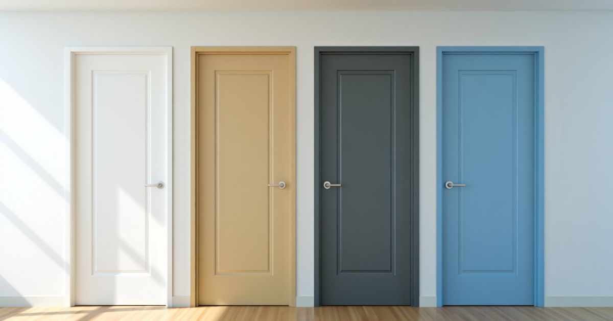 De qué color pintar las puertas interiores