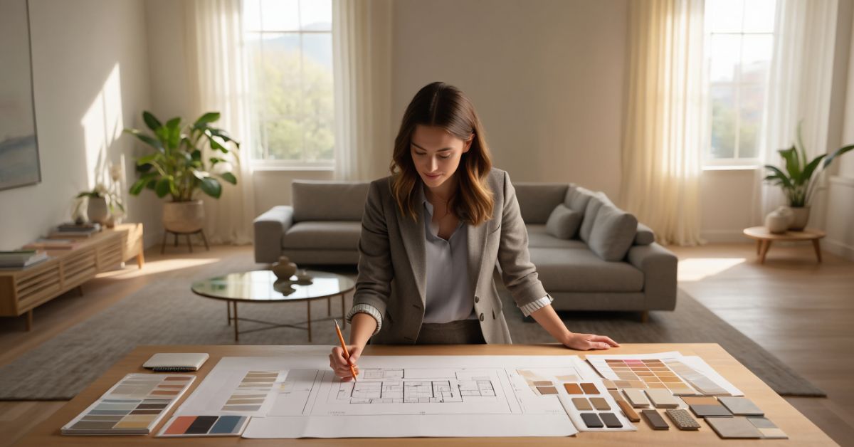 De qué se encarga un diseñador de interiores y cómo transforma