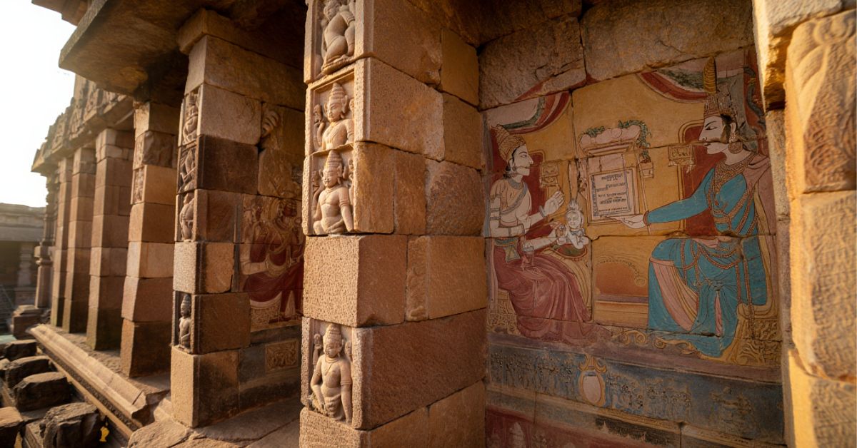 Descubre cómo se decoraban las paredes de los templos