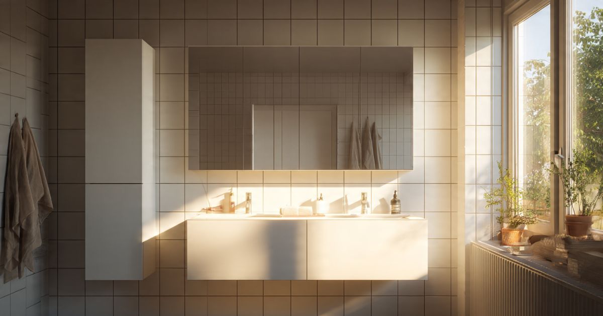 Descubre los mejores muebles de pared para baño que