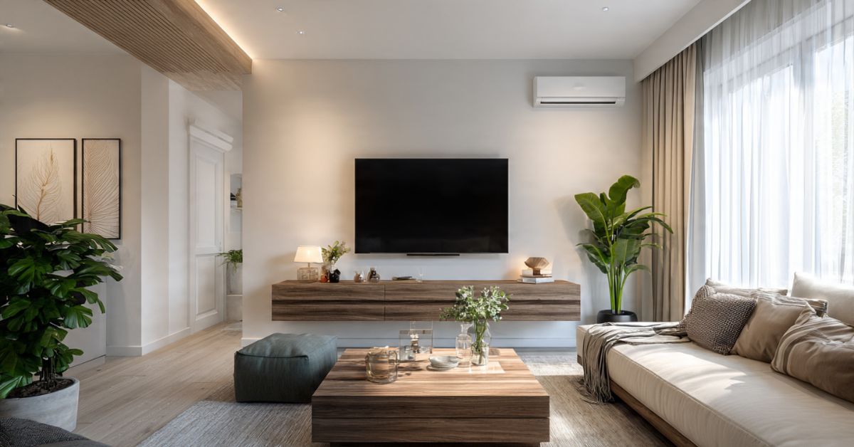 A qué altura se coloca mueble tv