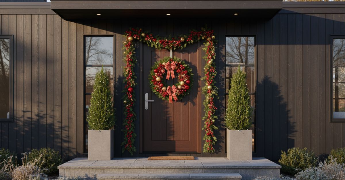 Cómo decorar la puerta de Navidad
