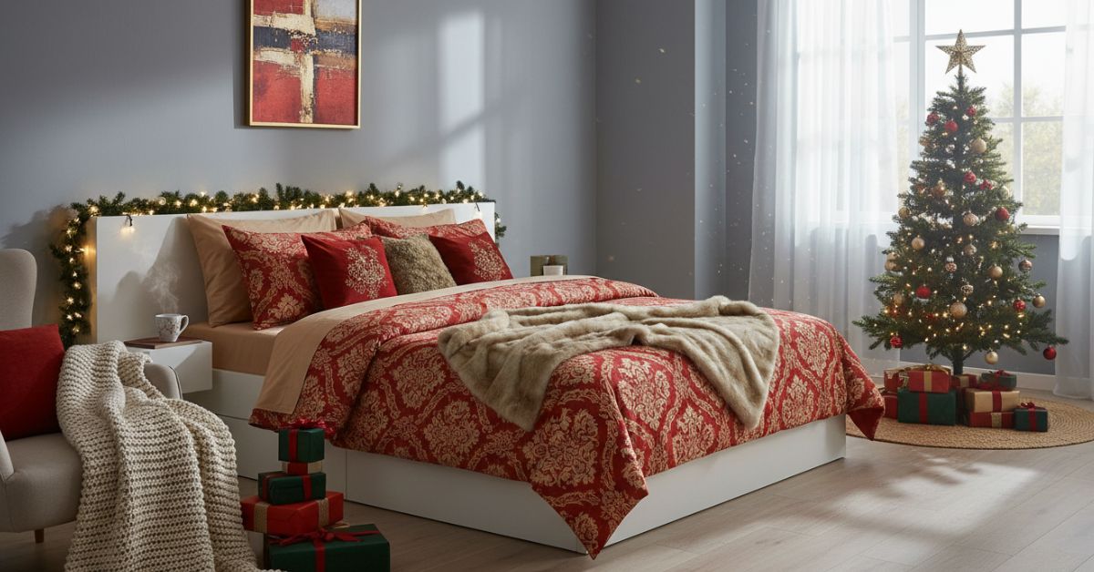 Cómo decorar tu cuarto de Navidad