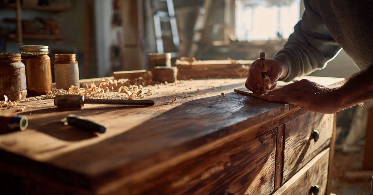 Cómo envejecer un mueble de madera