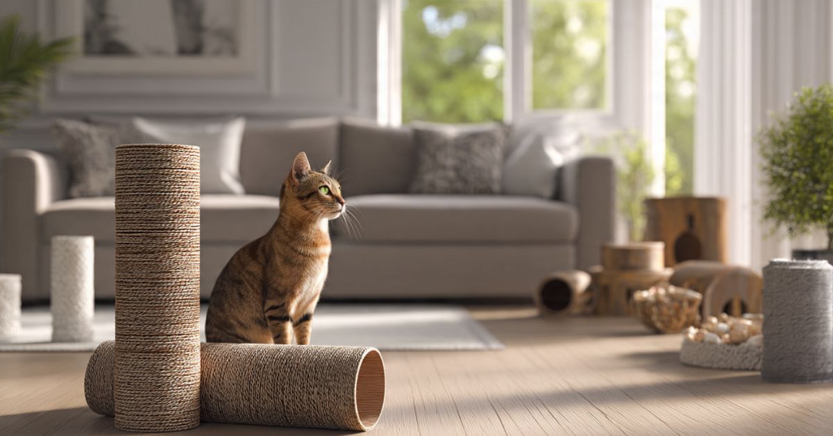 Cómo evitar que los gatos rasquen los muebles