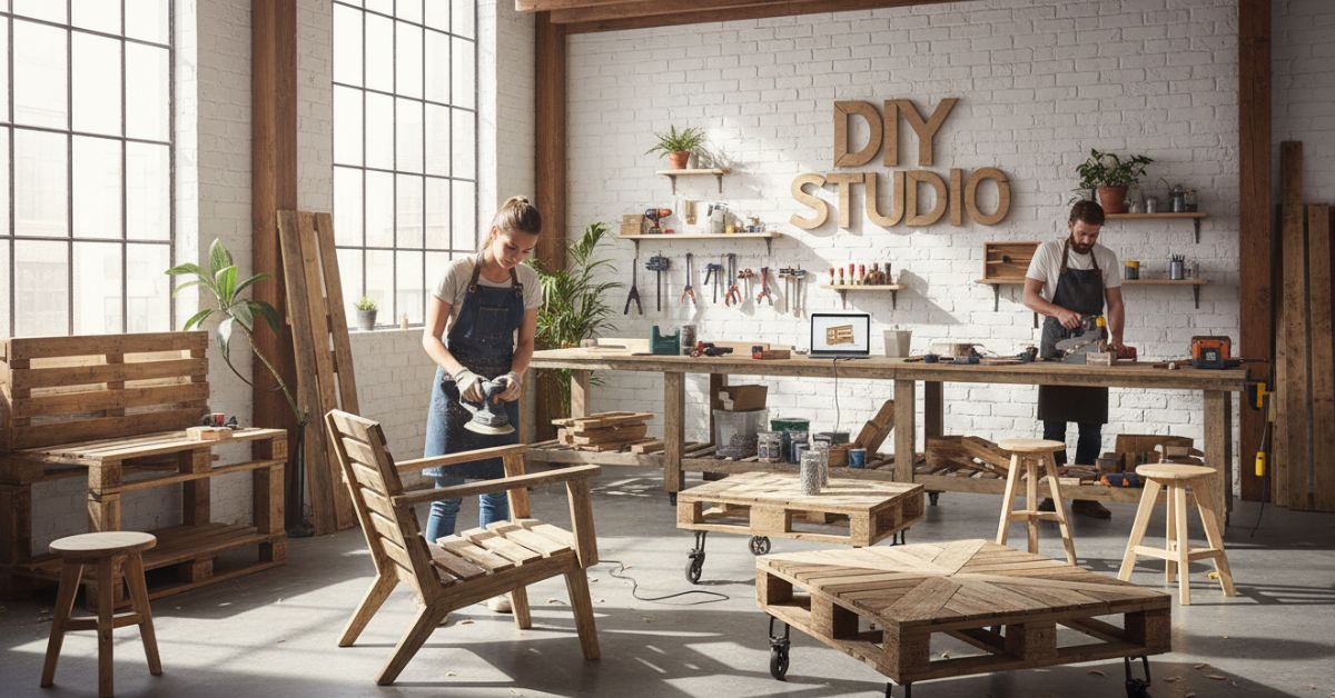 Cómo hacer muebles con palets