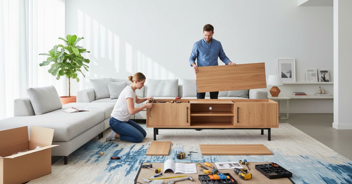 Cómo hacer un mueble para televisión