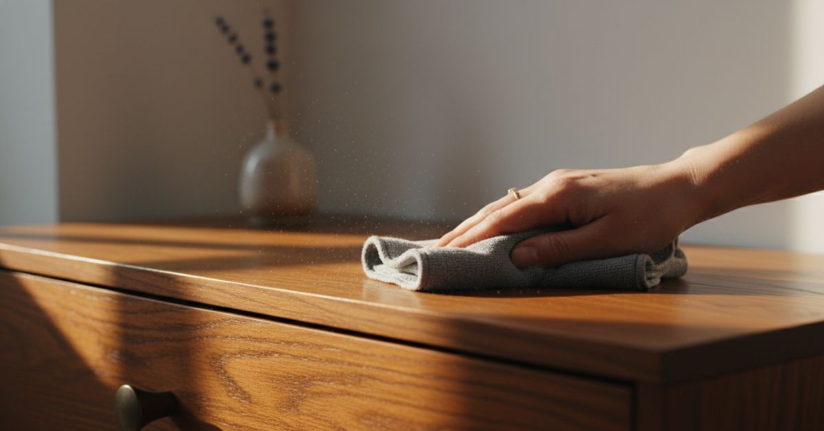 Cómo limpiar el polvo de los muebles