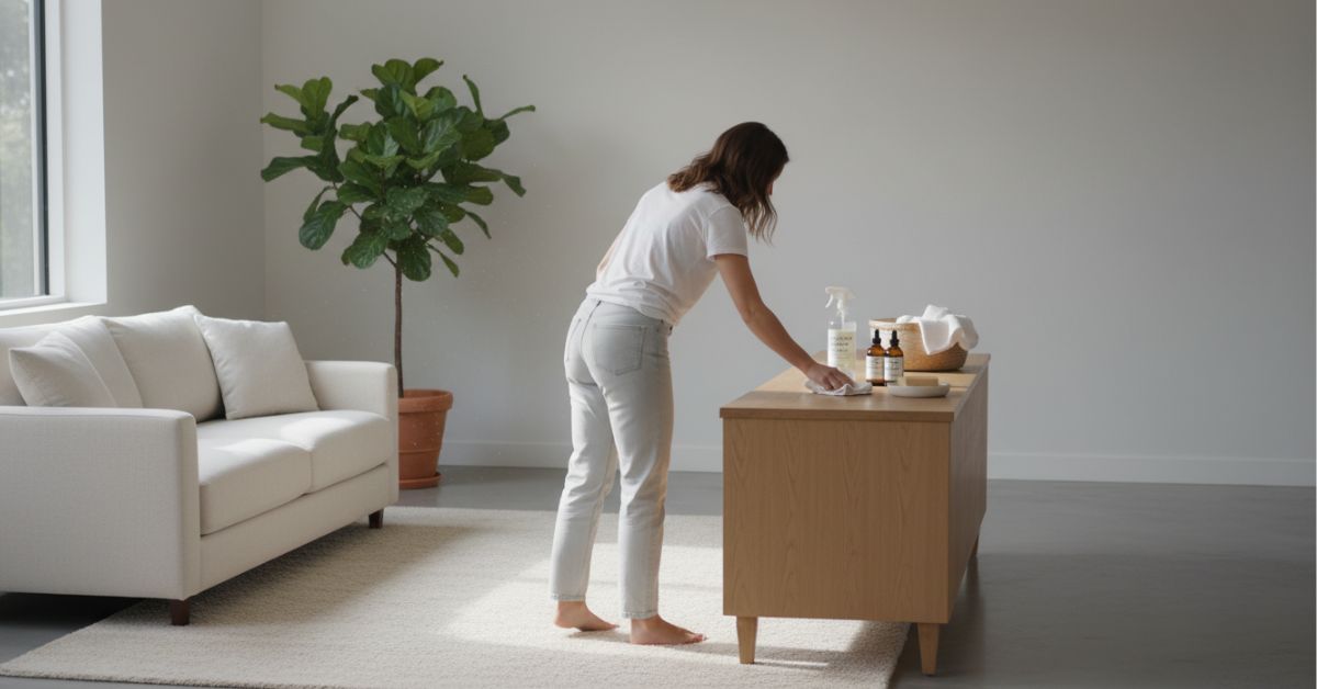 Cómo limpiar los muebles