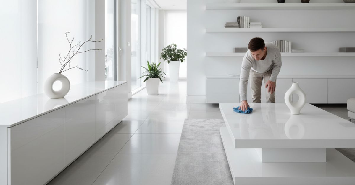 Cómo limpiar muebles lacados en blanco que amarillean
