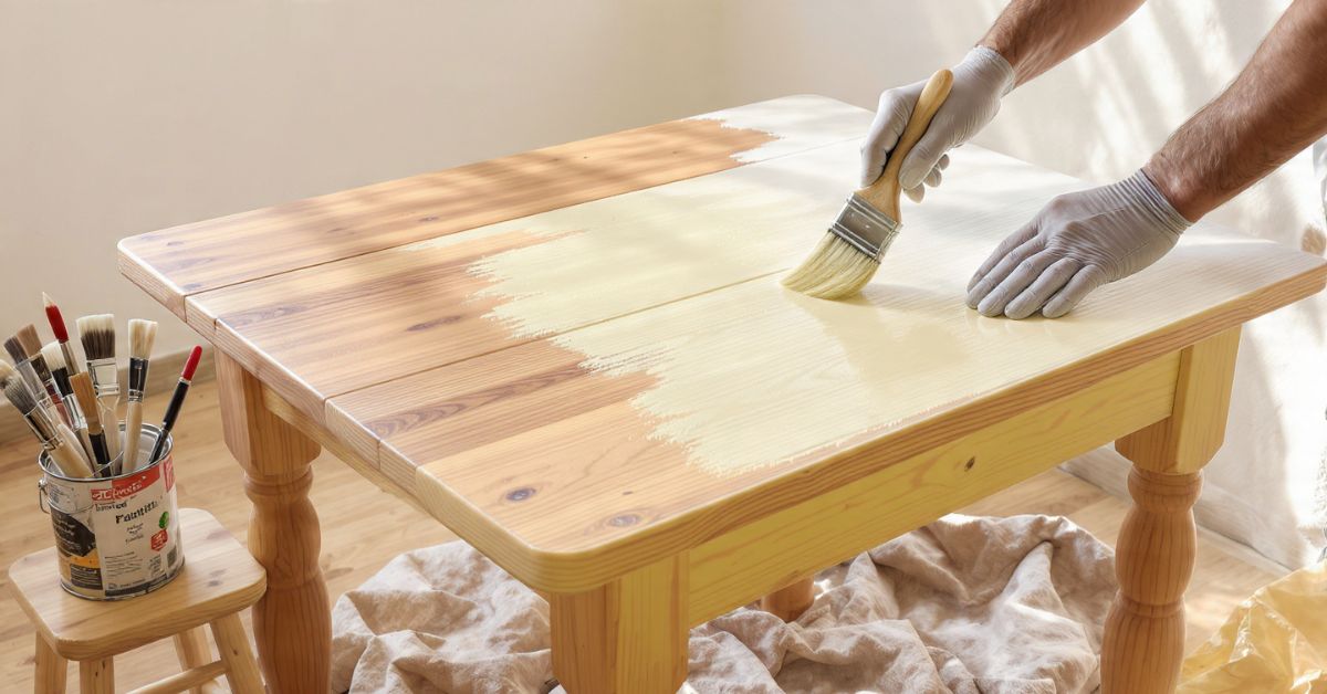 Cómo pintar un mueble de madera