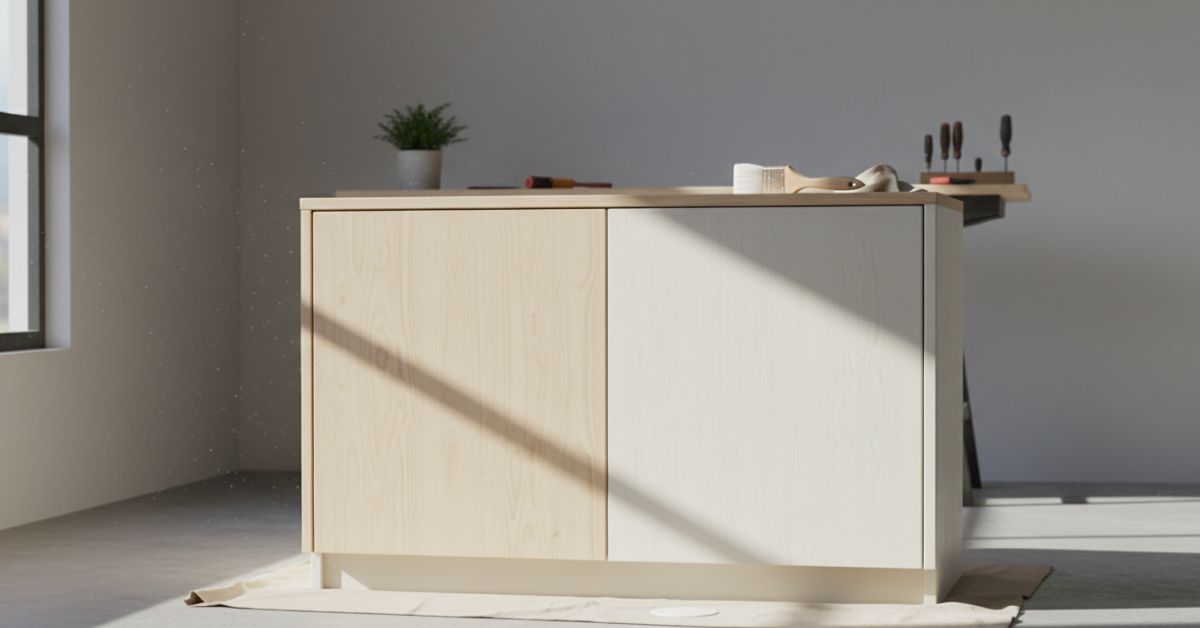 Cómo pintar un mueble de pino