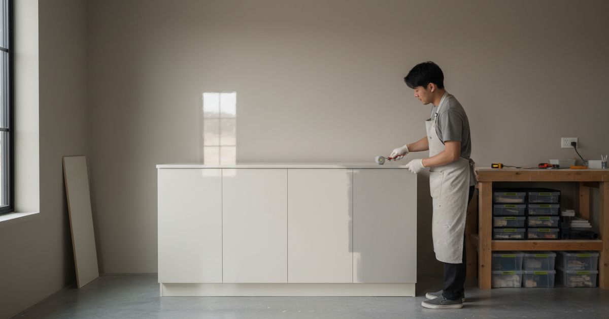 Cómo pintar un mueble lacado en simples pasos