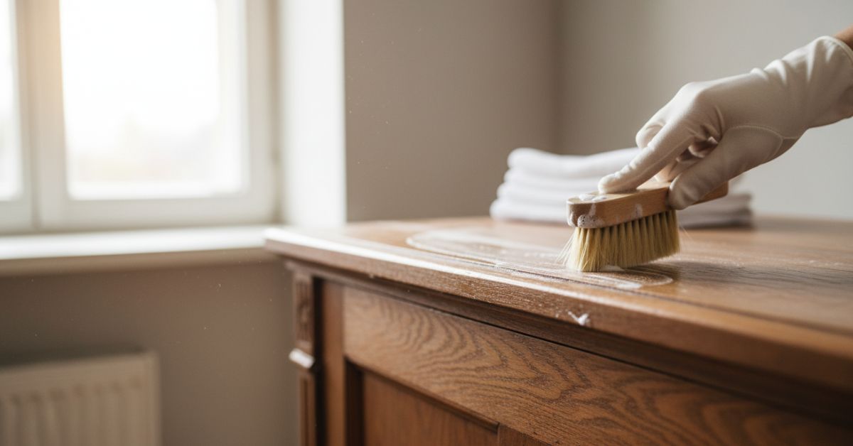 Cómo quitar el moho de los muebles