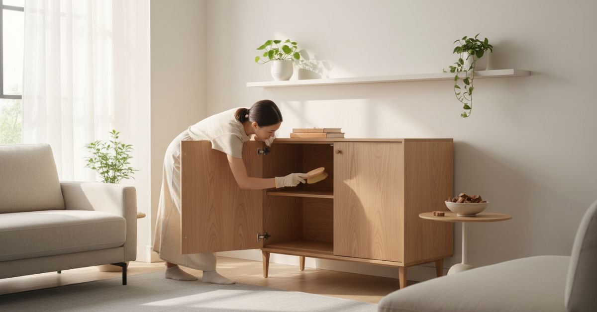Cómo quitar la polilla de los muebles