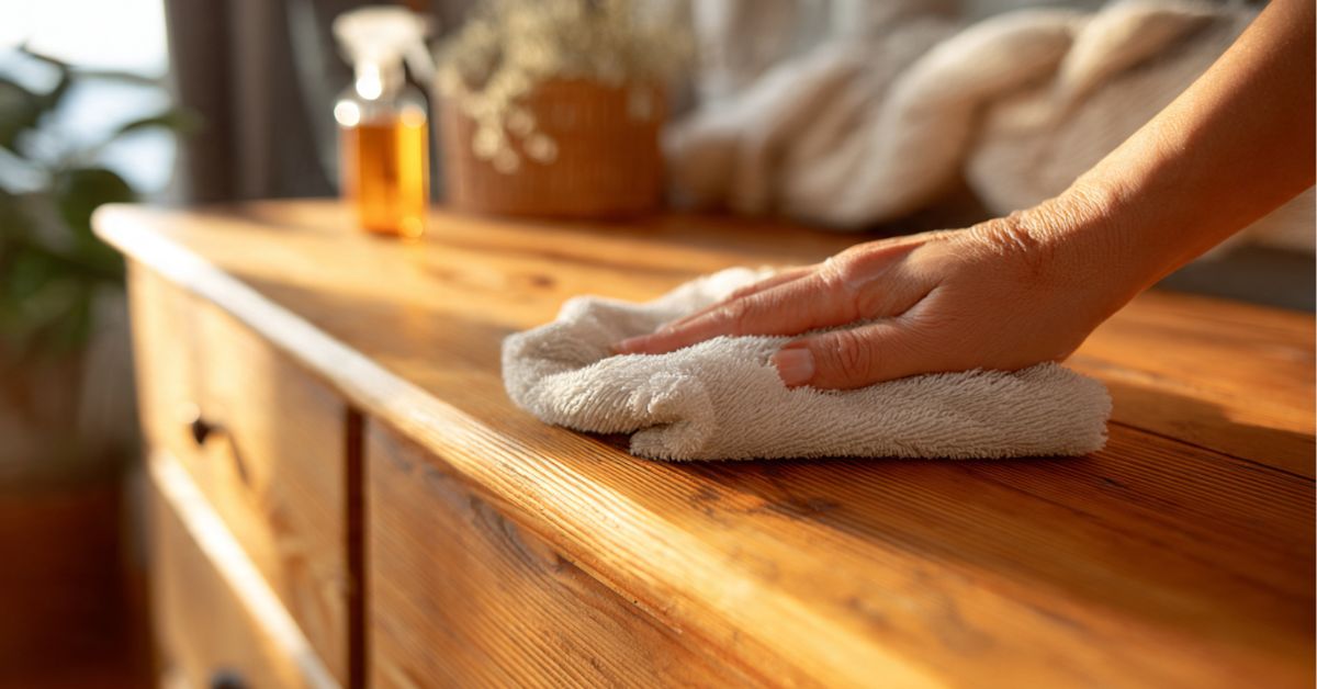 Con qué limpiar los muebles de madera