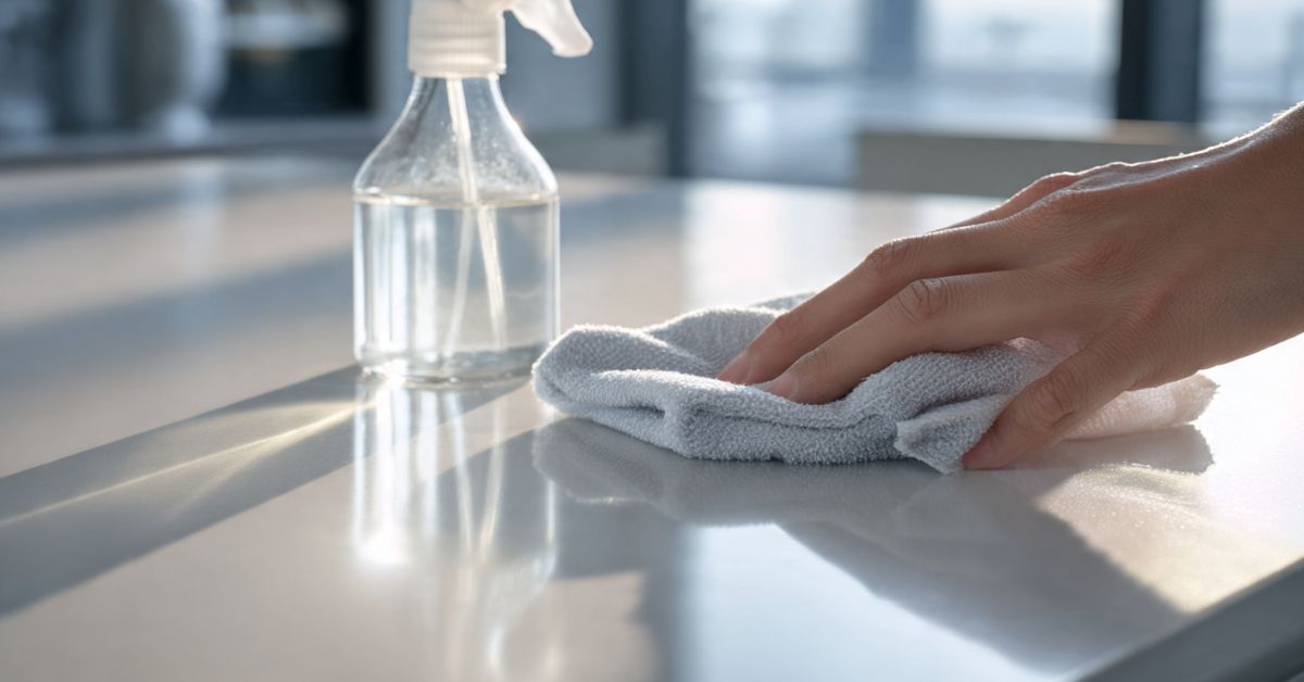 Con qué limpiar muebles de melamine