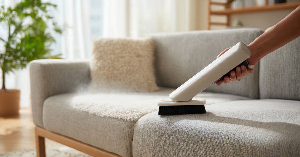 Con qué limpiar muebles de tela