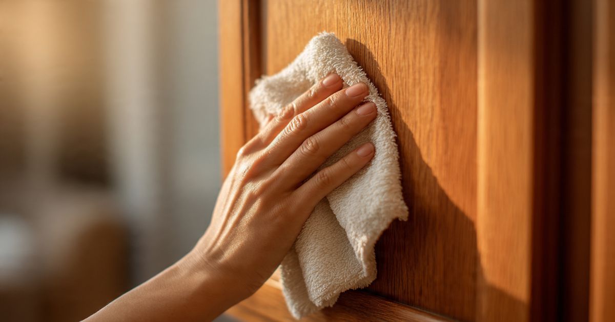 Con qué limpiar un mueble de madera