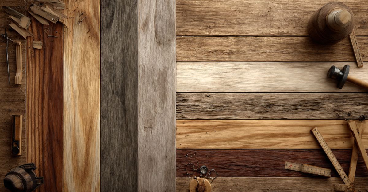 Con qué madera se hacen los muebles