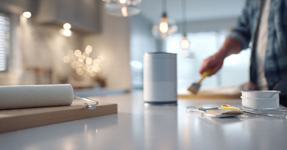 Con qué pintar muebles de cocina