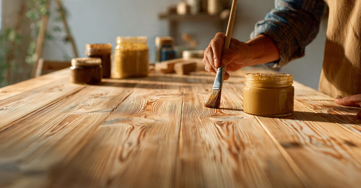 Con qué pintar muebles de pino
