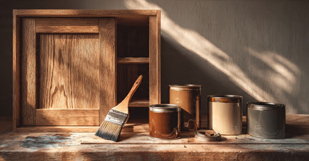 Con qué pintar un mueble de madera