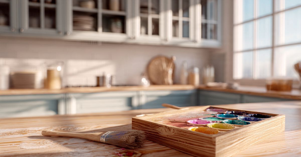Con qué pintura pintar muebles de cocina