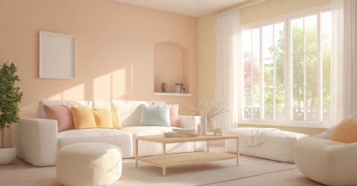 De qué color pintar paredes con muebles blancos