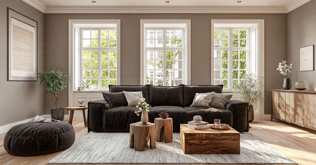 De qué color pintar paredes con muebles oscuros
