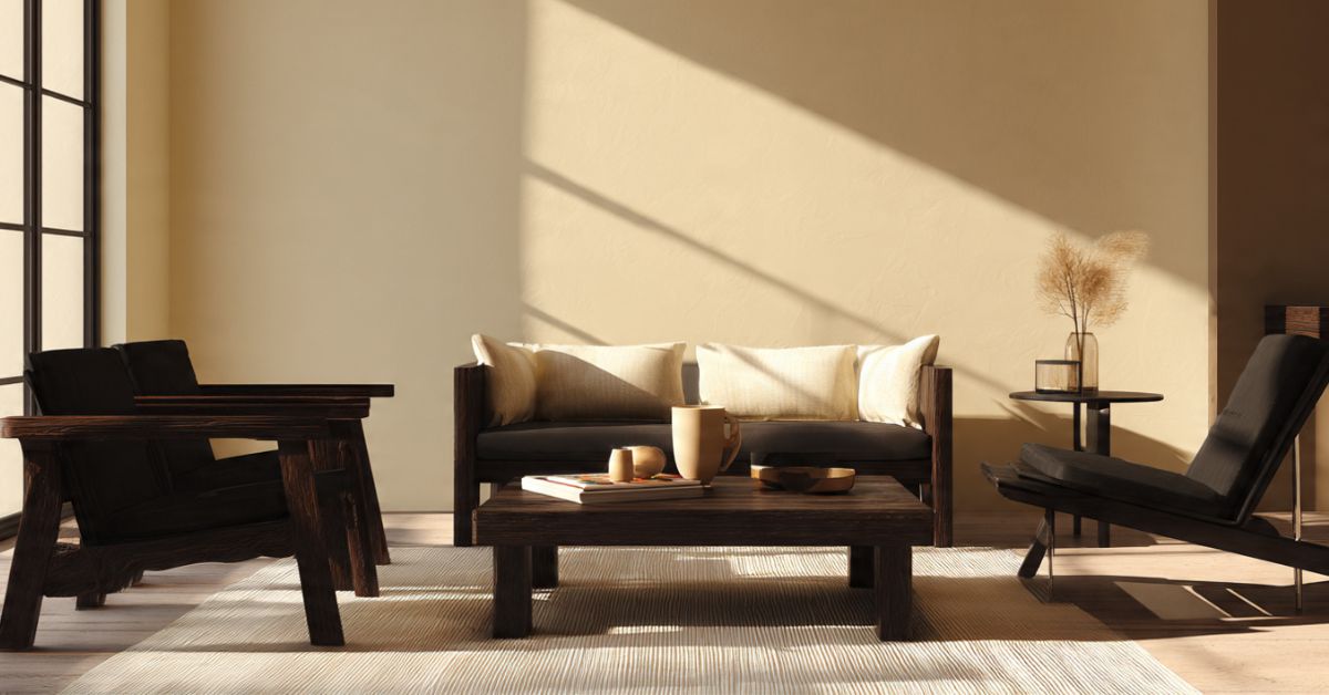 De qué color pintar una habitación con muebles oscuros