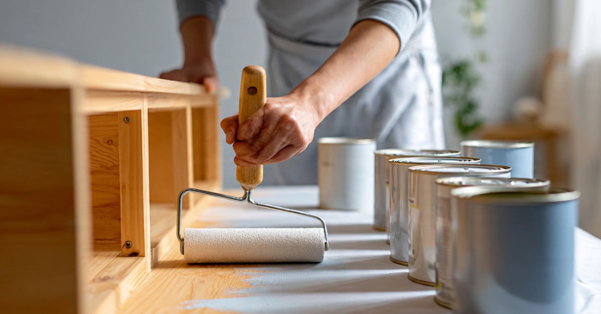 Descubre qué pintura utilizar para pintar muebles sin lijar