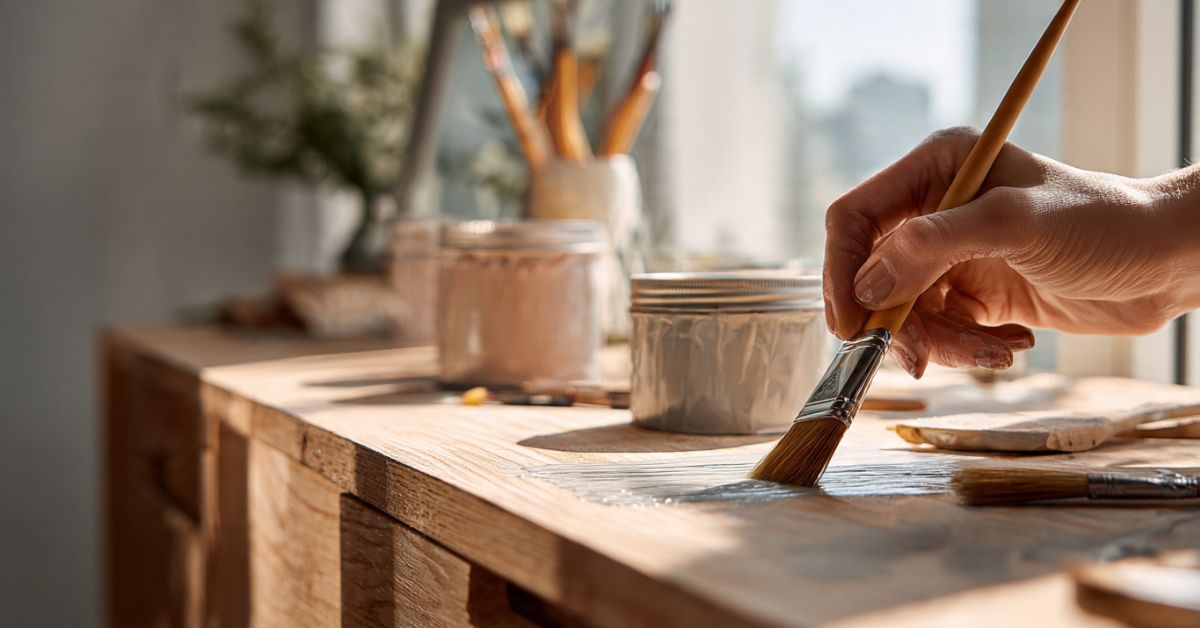 Para pintar muebles
