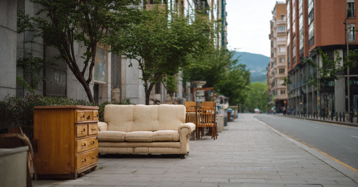 Qué día es la recogida de muebles en Bilbao